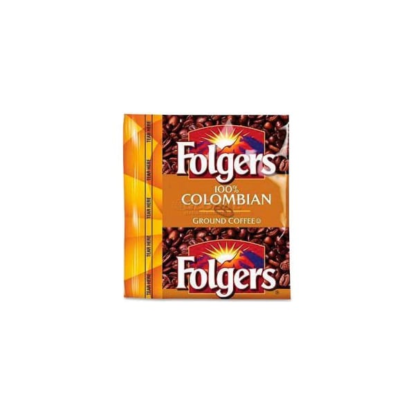 Folgers Colombian Pouch Coffee, Regular, 1.75 oz., 42/Carton